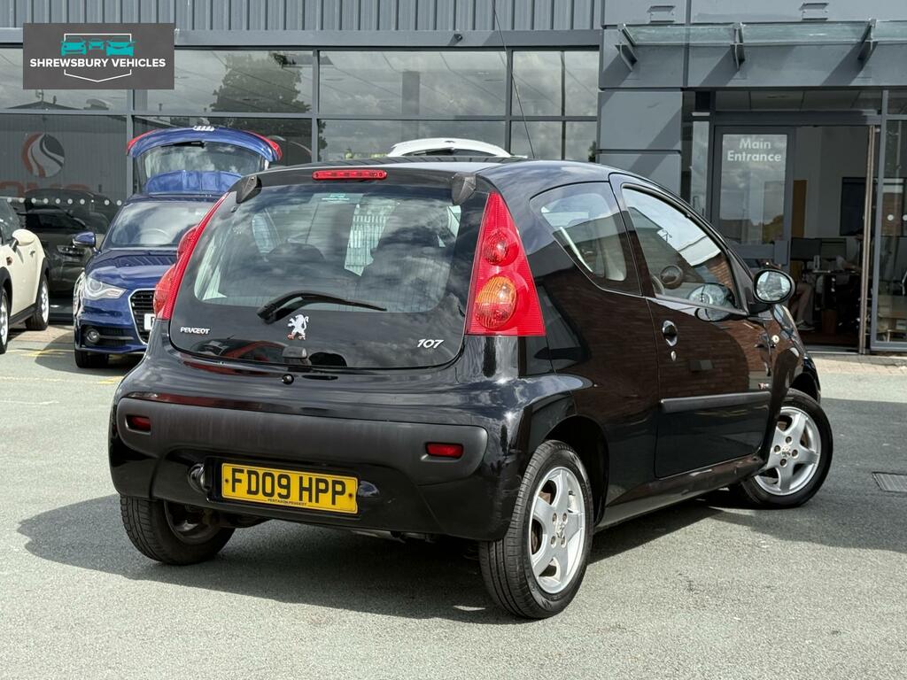 Peugeot 107 Hatchback Black #12