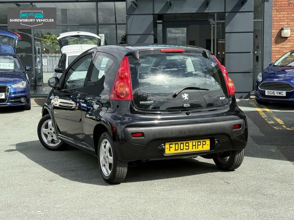 Peugeot 107 Hatchback Black #7