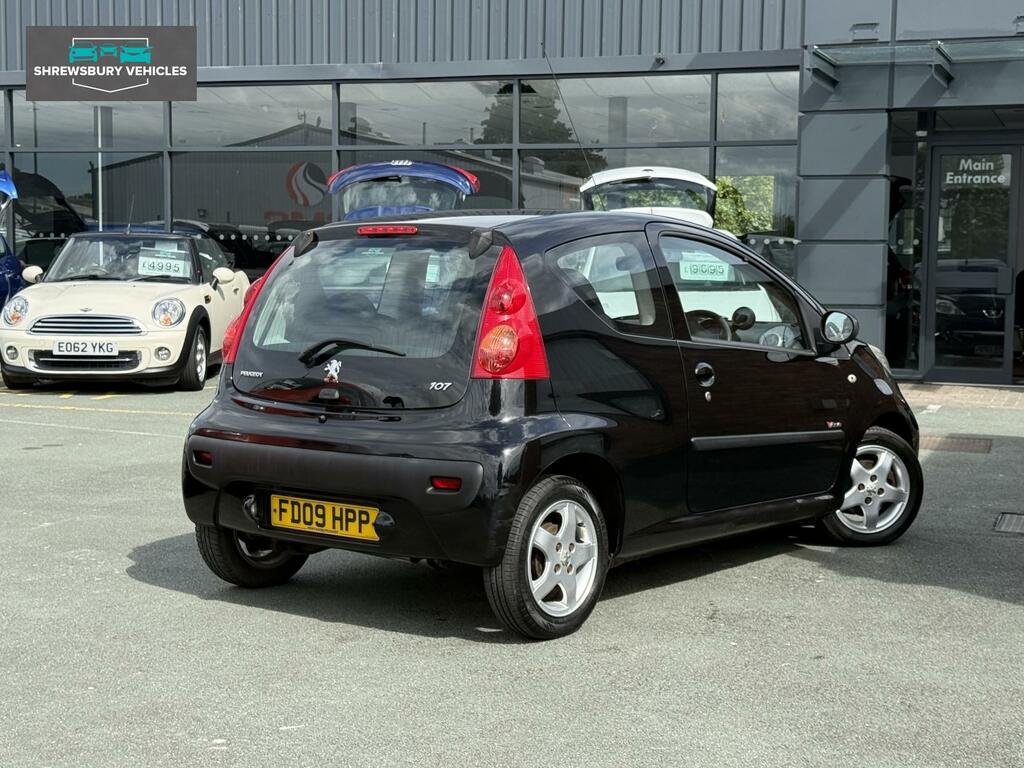 Peugeot 107 Hatchback Black #14