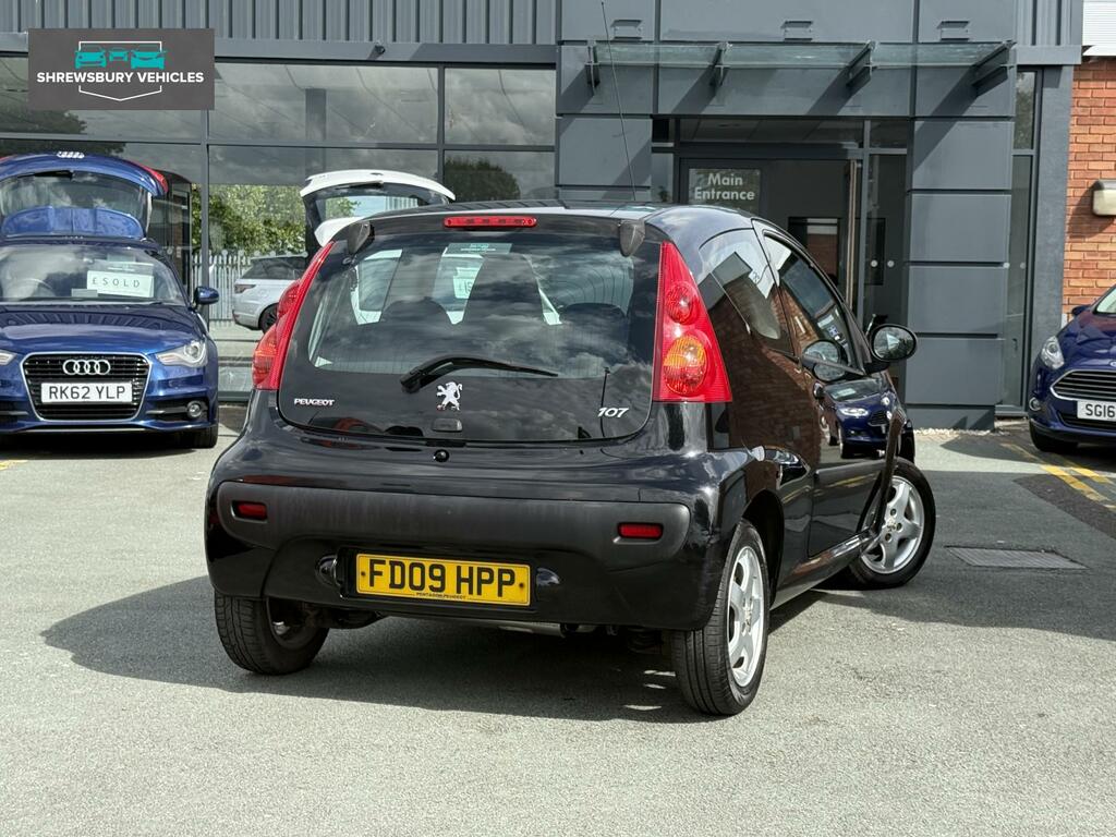 Peugeot 107 Hatchback Black #13
