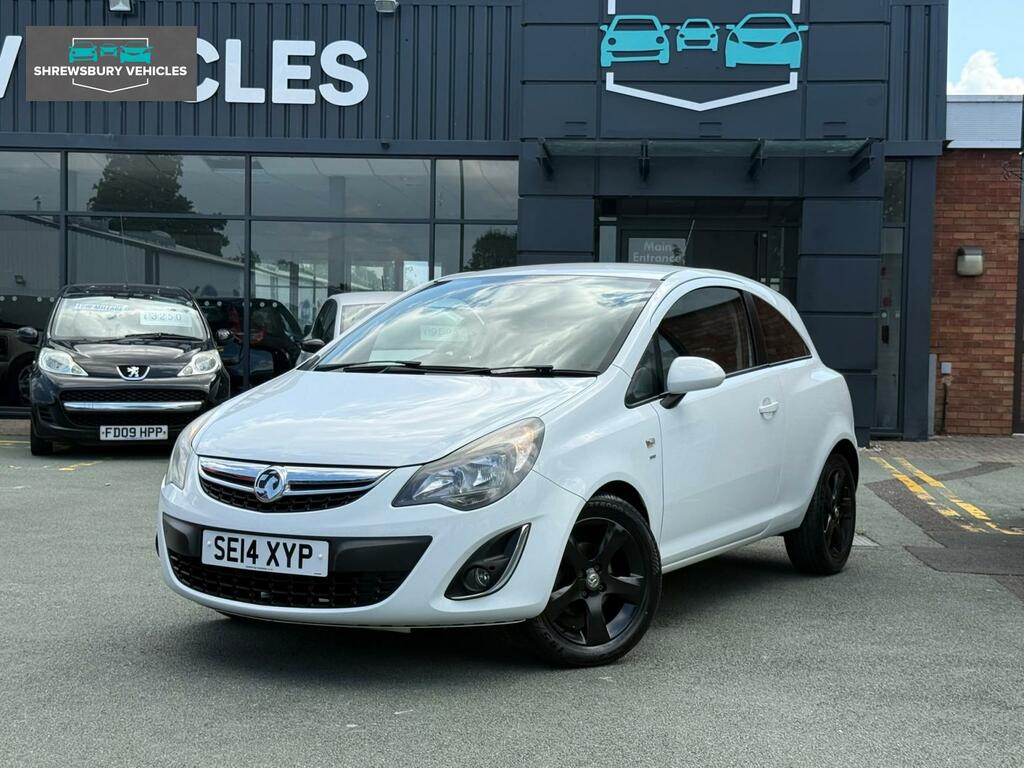 Vauxhall Corsa Sxi White #3