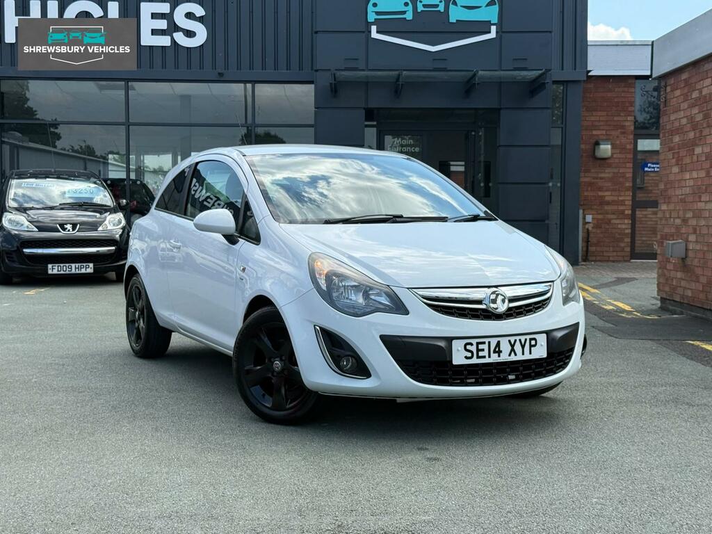 Vauxhall Corsa Sxi White #5