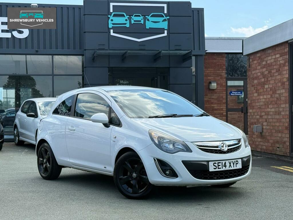 Vauxhall Corsa Sxi White #6