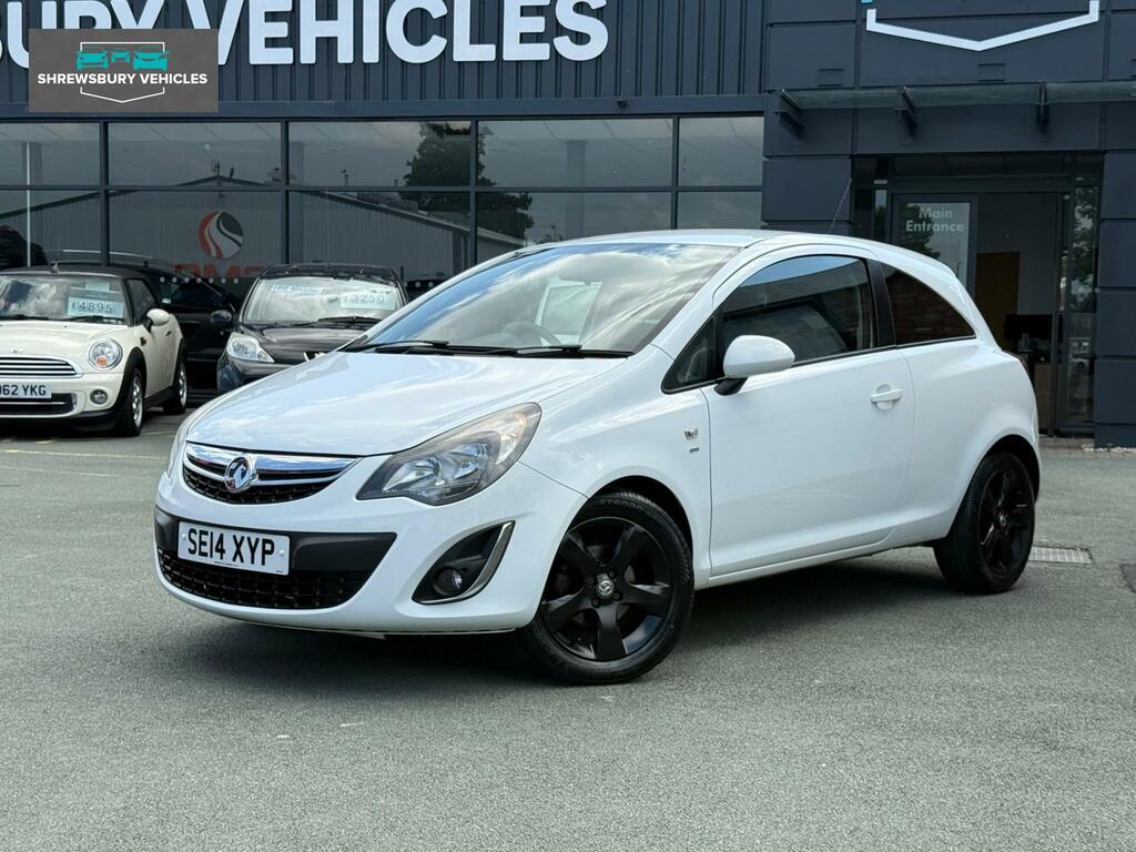 Vauxhall Corsa Sxi White #2