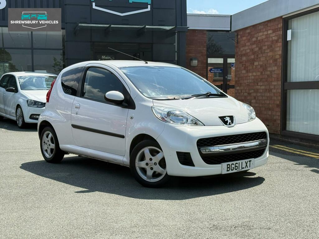Peugeot 107 Sportium White #5