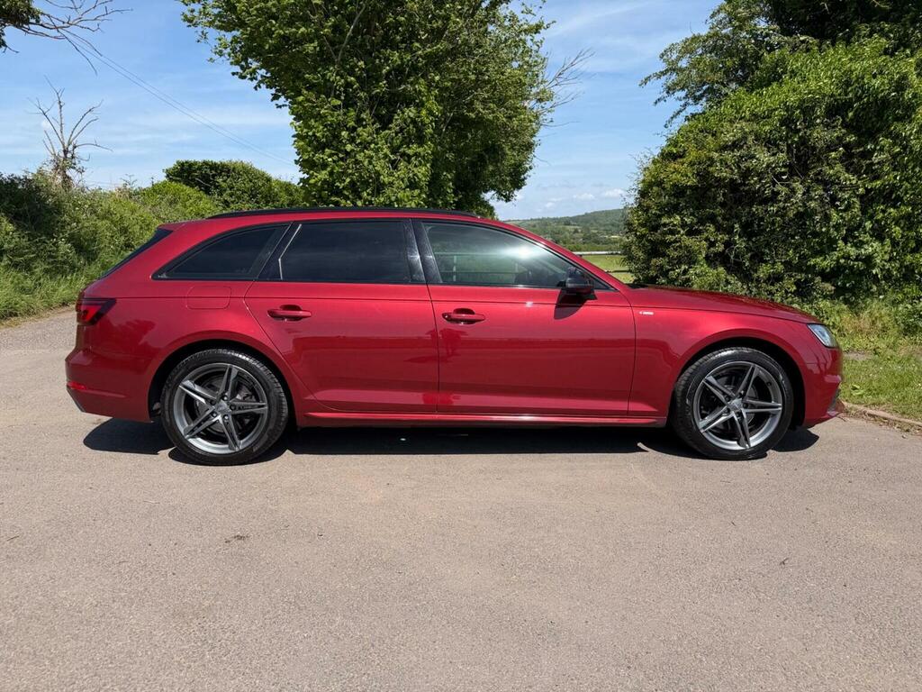 Audi A4 Avant Estate 2.0 Tdi S Line S Tronic Euro 6 Ss 2 BT18OTH Red #3