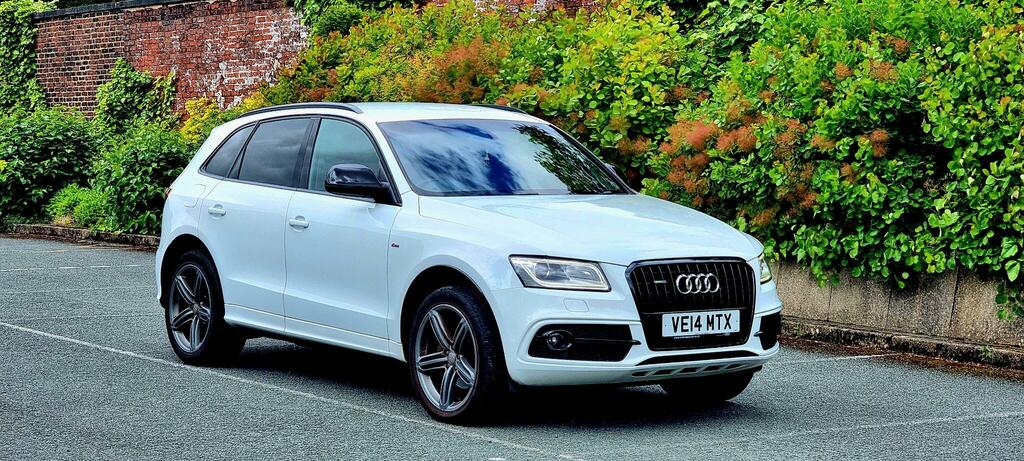 Audi Q5 S Line Plus White #4