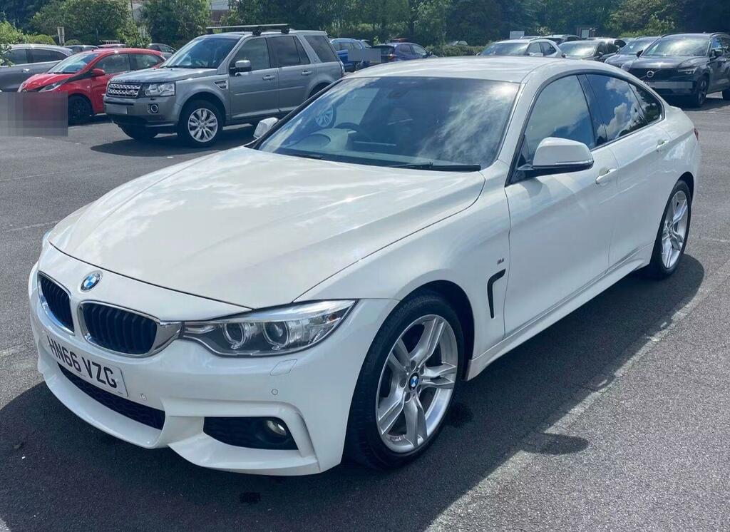 BMW 4 Series Gran Coupe M Sport White