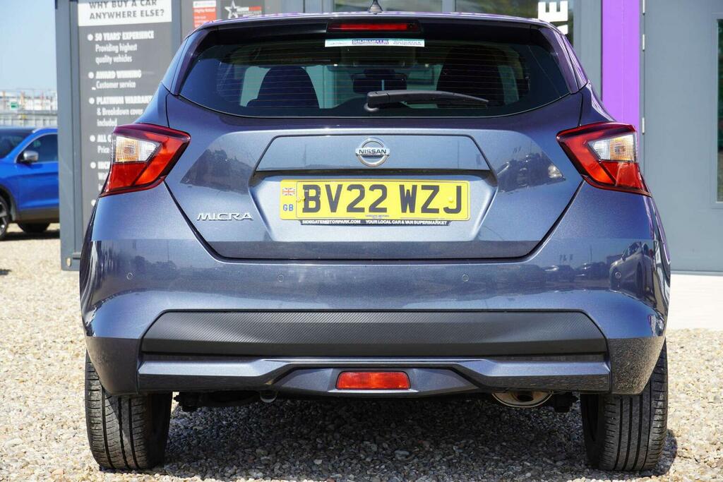Nissan Micra 1.0 Ig-t Acenta Xtron Euro 6 Ss BV22WZJ Grey #5