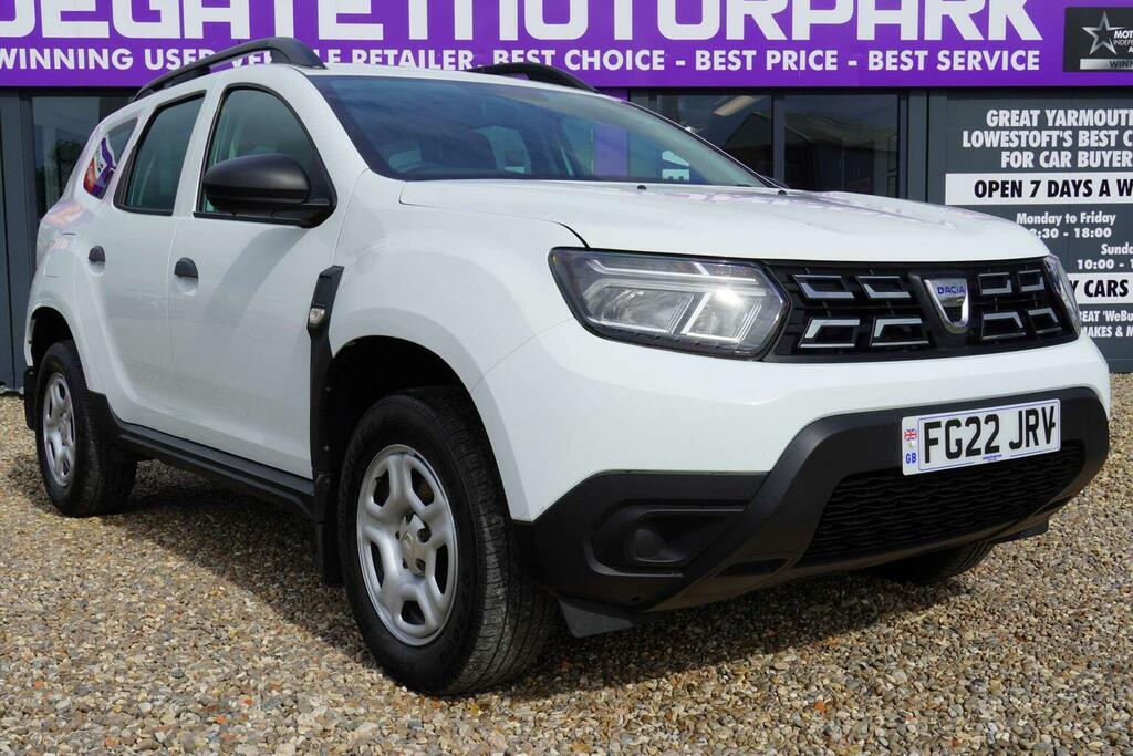 Dacia Duster 1.0 Tce Essential Euro 6 Ss FG22JRV White #4