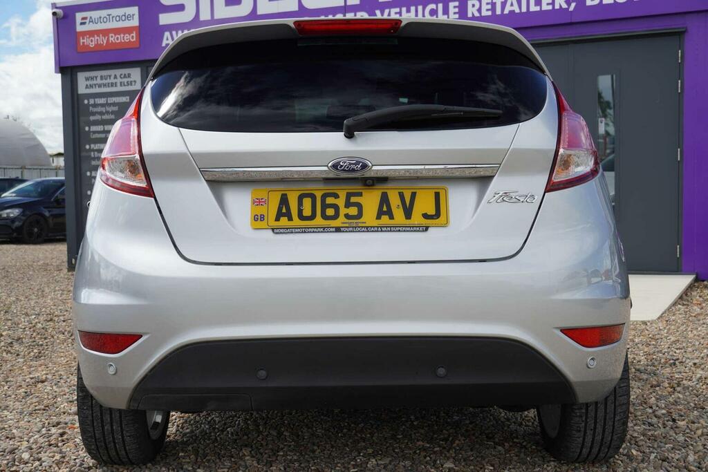 Ford Fiesta 1.6 Titanium Powershift Euro 6 Silver #5