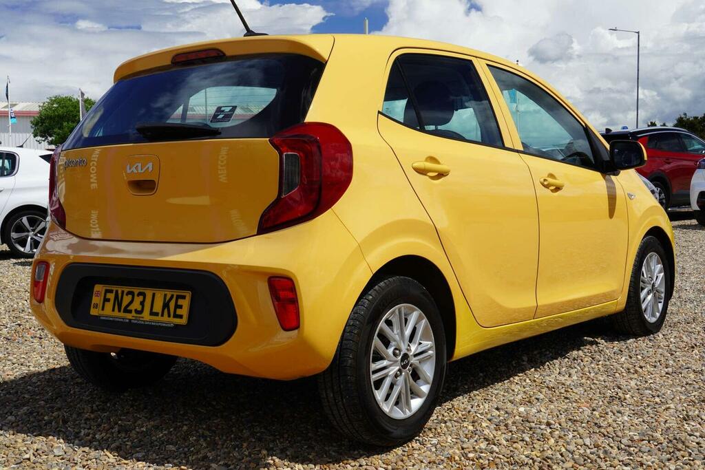 Kia Picanto 1.0 Dpi 2 Amt Euro 6 Ss FN23LKE Yellow #4