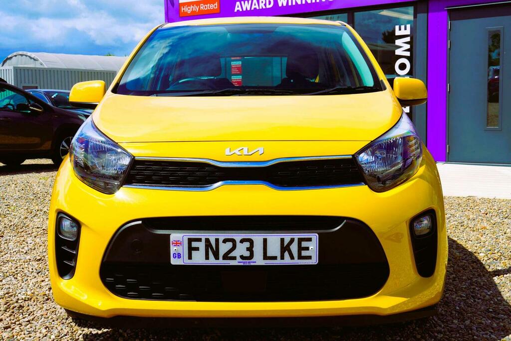 Kia Picanto 1.0 Dpi 2 Amt Euro 6 Ss FN23LKE Yellow #3