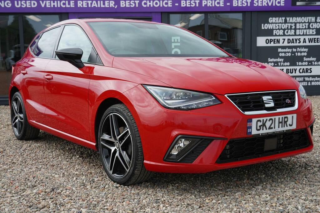 Seat Ibiza 1.0 Tsi Fr Sport Euro 6 Ss GK21HRJ Red #4