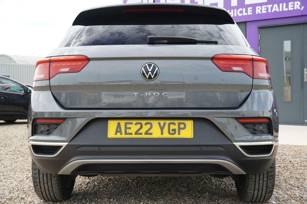 Volkswagen T-Roc 1.0 Tsi Active Euro 6 Ss AE22YGP Grey #5