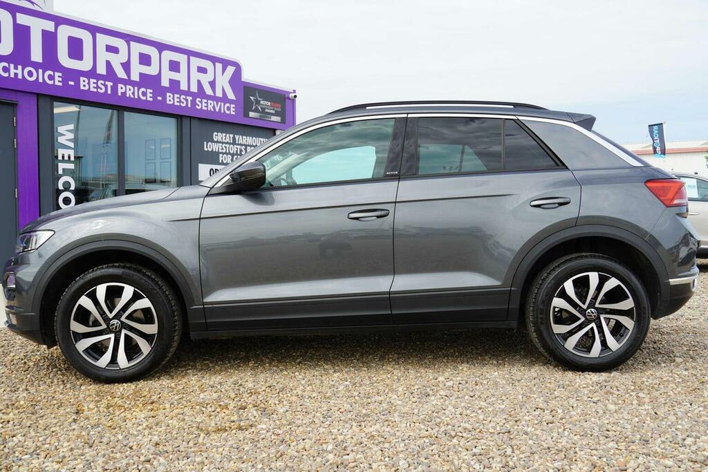 Volkswagen T-Roc 1.0 Tsi Active Euro 6 Ss AE22YGP Grey #6