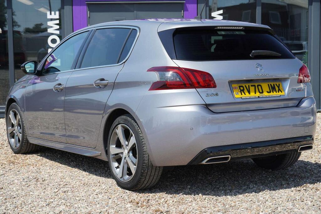 Peugeot 308 1.2 Puretech Gpf Gt Line Eat Euro 6 Ss Grey #6