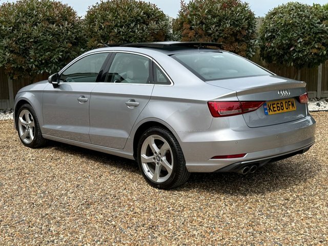 Audi A3 2018 1.5 Tfsi Cod 35 Sport Saloon Manua KE68OFM Silver #3