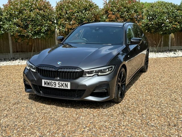 BMW 3 Series 2019 2.0 320D M Sport Touring Xdri MW69SKN Grey #2