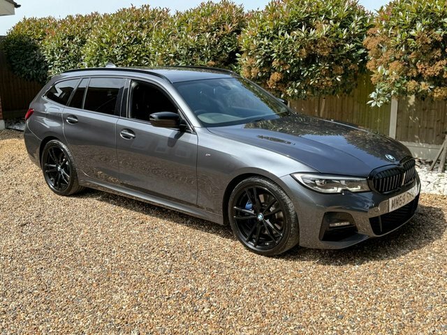 BMW 3 Series 2019 2.0 320D M Sport Touring Xdri MW69SKN Grey #3