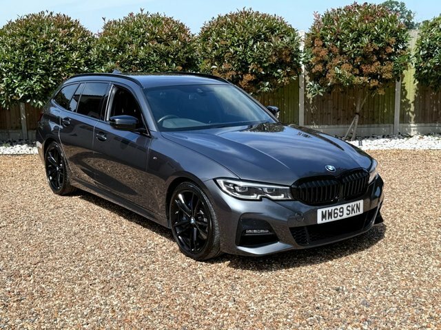 BMW 3 Series 2019 2.0 320D M Sport Touring Xdri Grey