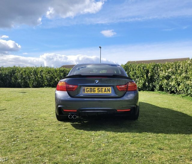 BMW 4 Series 2017 2.0 420D M Sport Convertible Grey #5