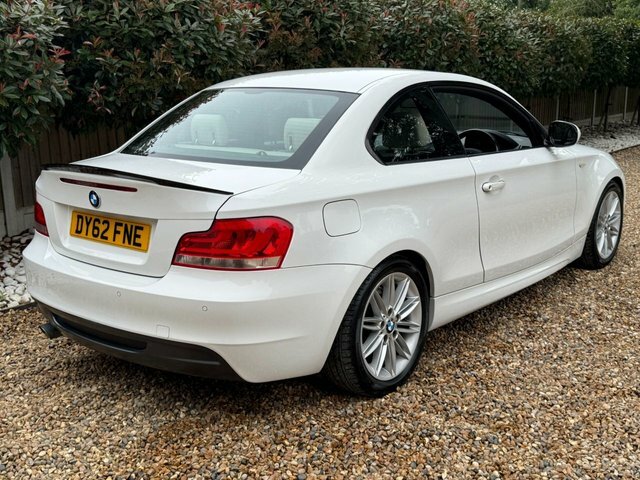 BMW 1 Series 2012 2.0 118D M Sport Coupe Euro White #5