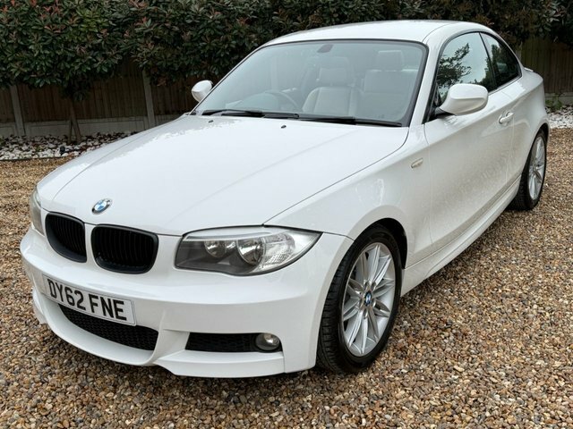 BMW 1 Series 2012 2.0 118D M Sport Coupe Euro White #2