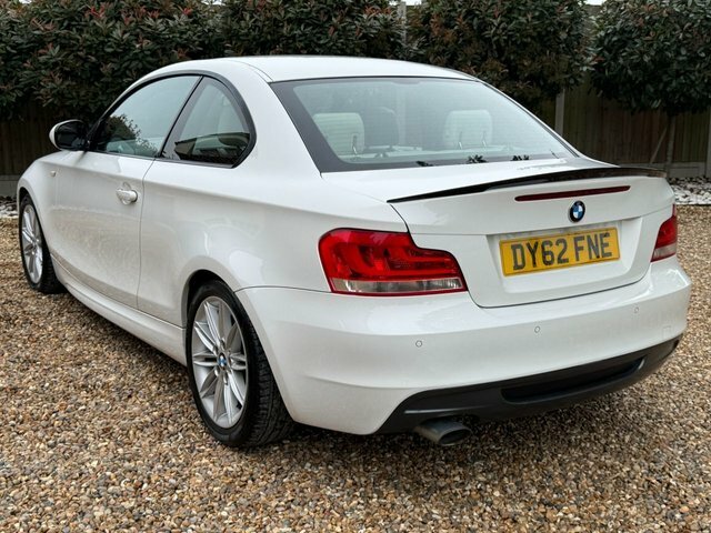 BMW 1 Series 2012 2.0 118D M Sport Coupe Euro White #3
