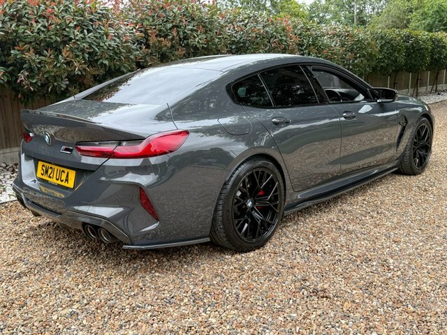 BMW M8 Gran Coupe 2021 4.4I V8 Competition Saloon Steptro Black #4