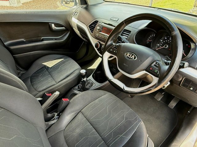 Kia Picanto 2014 1.0 Vr7 Hatchback Euro 5 6 Silver #6