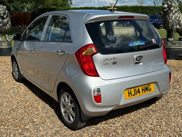 Kia Picanto 2014 1.0 Vr7 Hatchback Euro 5 6 Silver #2