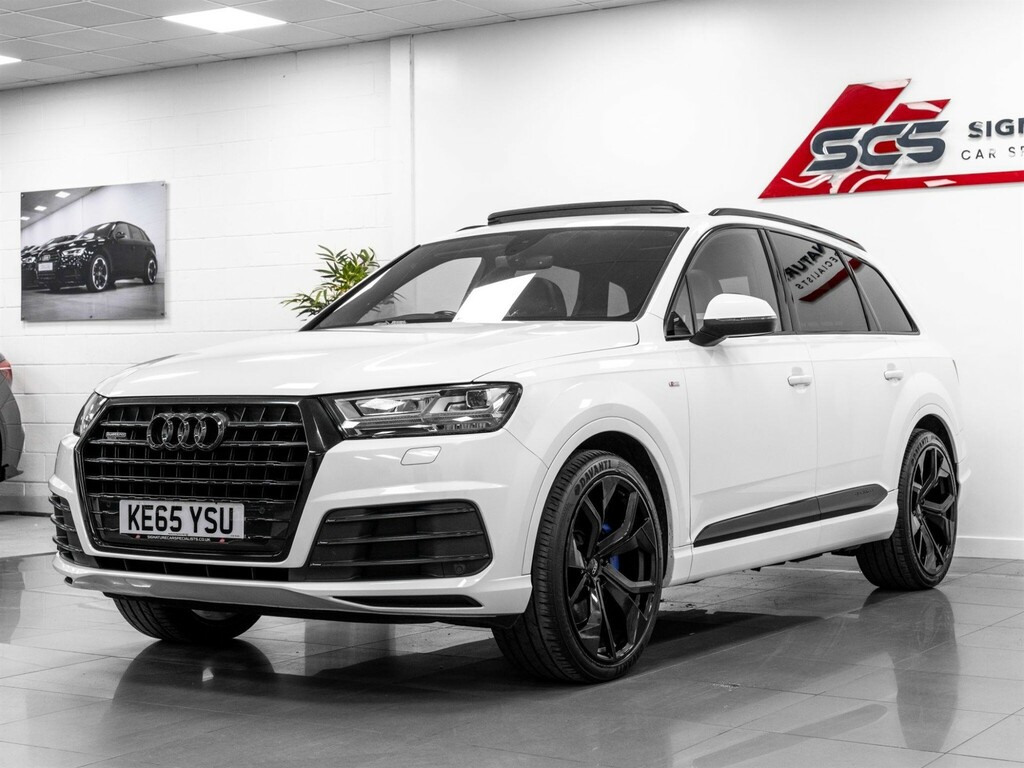 Audi Q7 Suv KE65YSU White #2