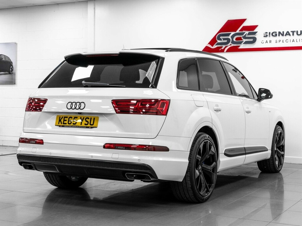 Audi Q7 Suv KE65YSU White #4
