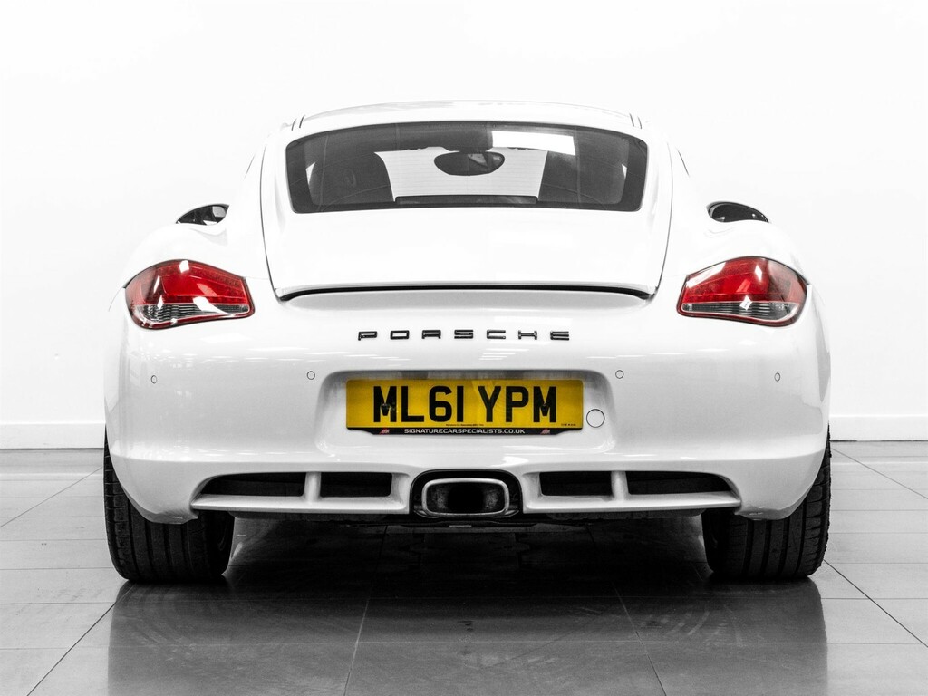 Porsche Cayman Coupe White #6