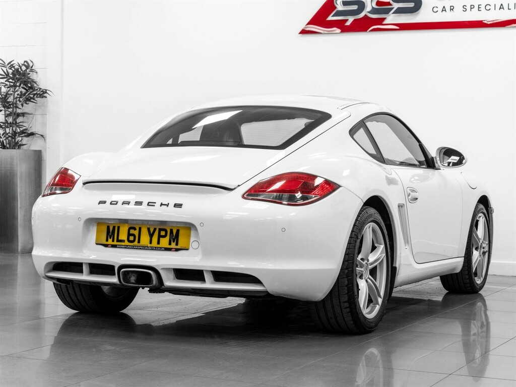 Porsche Cayman Coupe White #4