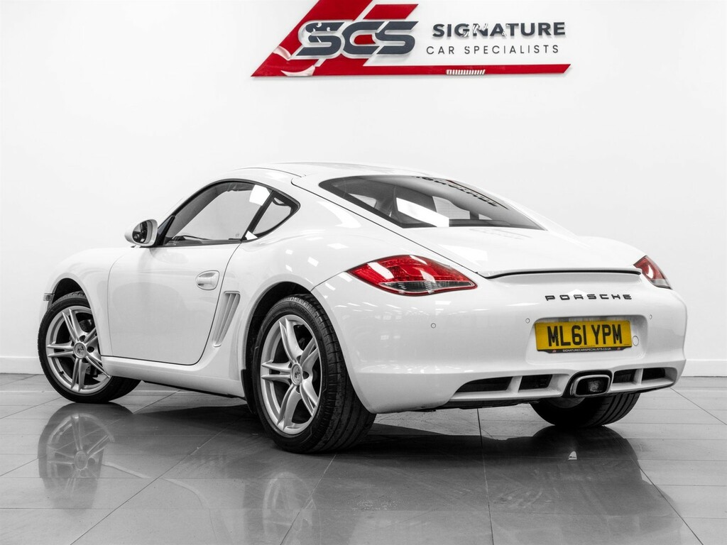 Porsche Cayman Coupe White #3