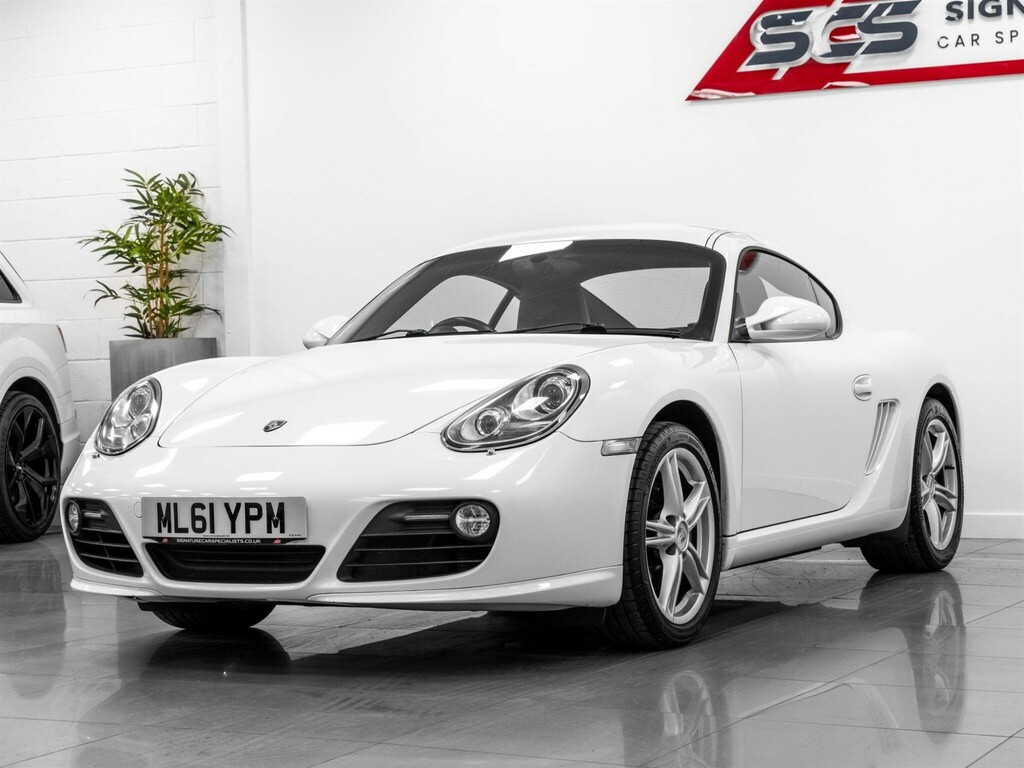 Porsche Cayman Coupe White #2