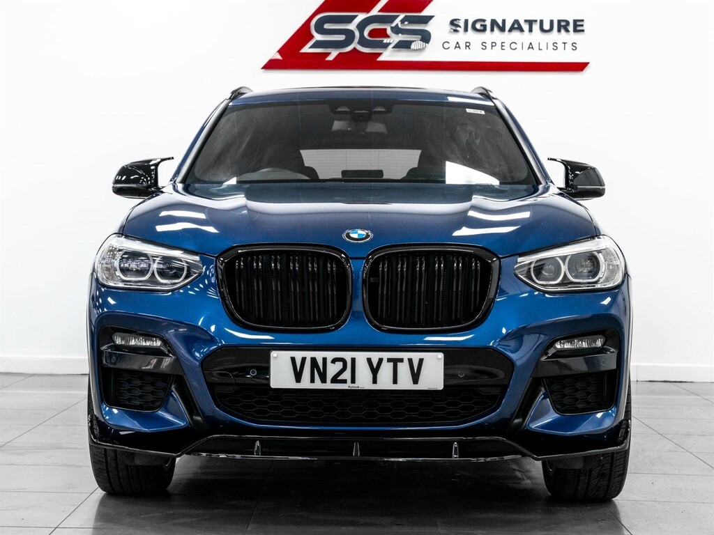 BMW X3 Suv Blue #5