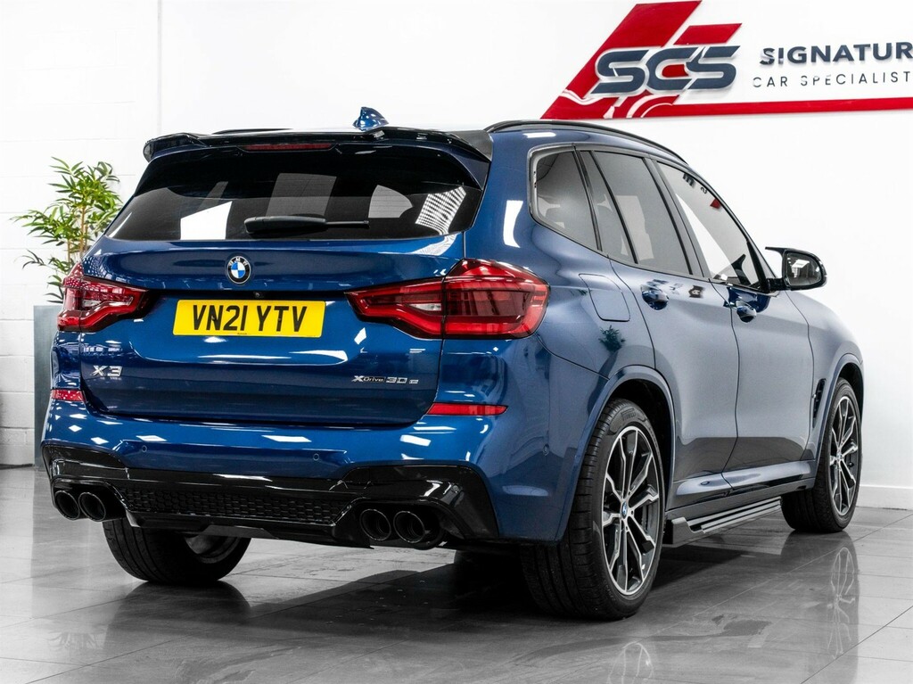 BMW X3 Suv Blue #4