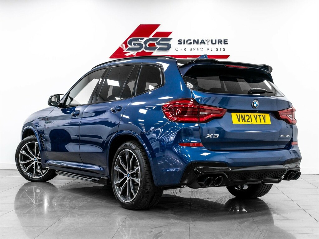 BMW X3 Suv Blue #3