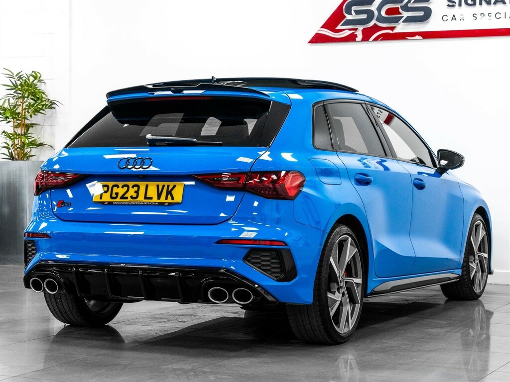 Audi S3 Hatchback Blue #4