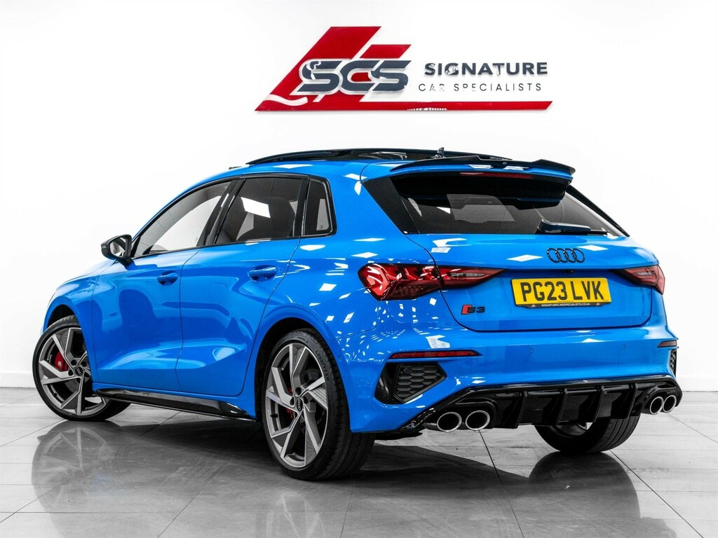 Audi S3 Hatchback Blue #3