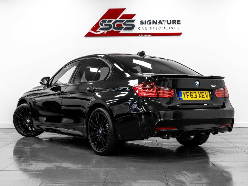 BMW 3 Series 320D M Sport Touring Blue #3