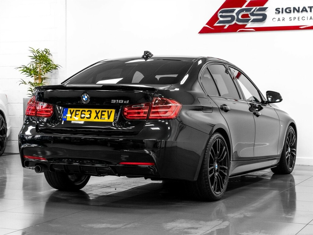 BMW 3 Series 320D M Sport Touring Blue #4
