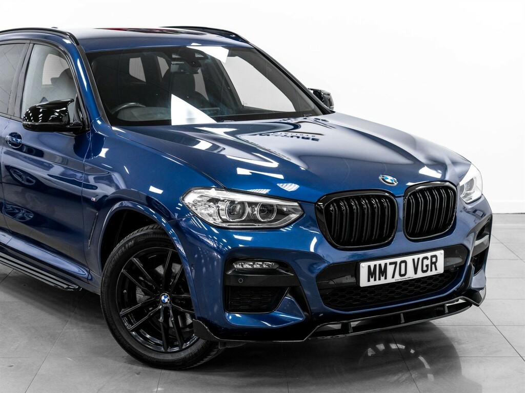 BMW X3 Suv Blue #9