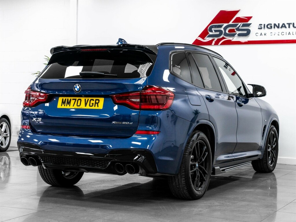 BMW X3 X3 Xdrive20d M Sport Mhev Blue #4