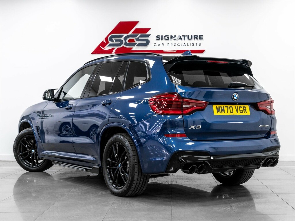 BMW X3 X3 Xdrive20d M Sport Mhev Blue #3