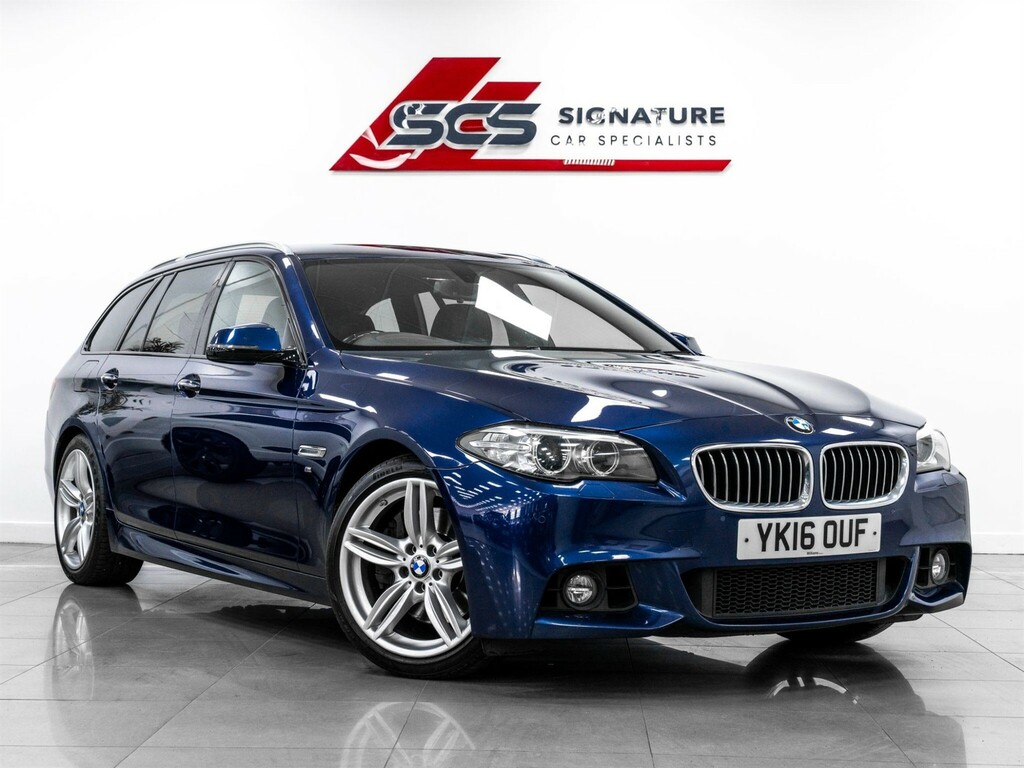 BMW 5 Series Estate Blue
