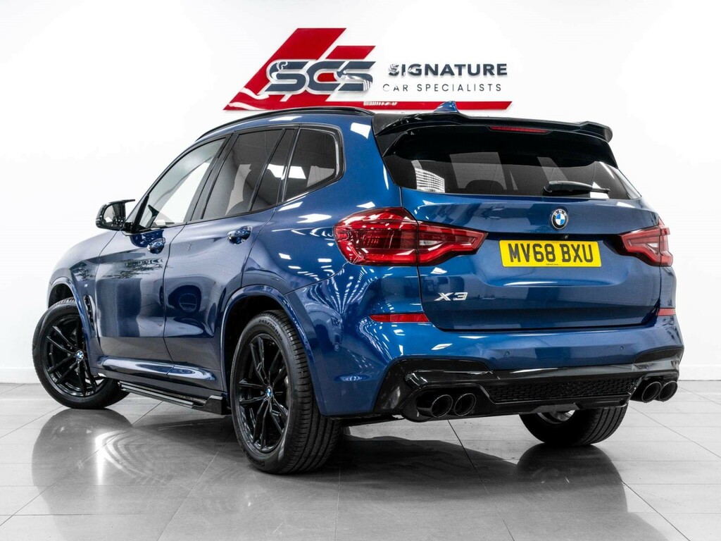 BMW X3 Suv MV68BXU Blue #3